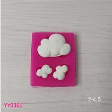 YOYOMOLD YY0361 Üçlü Bulut Silikon Kalıp