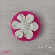 YOYOMOLD YY0147 Altı Yapraklı Çiçek Silikon Kalıp