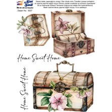 Mavi Sanat Ütü ile Rub On Transfer Kağıdı A4 Model No: 0037