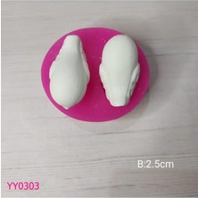 YOYOMOLD YY0303 İkili Tombul Kuş Silikon Kalıp