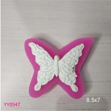 YOYOMOLD YY0547 Desenli Kelebek Silikon Kalıp