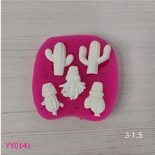 YOYOMOLD YY0141 Kaktüs Çeşitleri Silikon Kalıp
