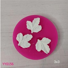 YOYOMOLD YY0156 Üçlü Yaprak Silikon Kalıp