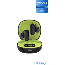 Wesdar TWS1002 Earbuds Anc + Enc Bluetooth Kulaklık
