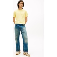Tommy Hilfiger Vans Ess Seasonal Reg Fıt Solıd Tee Erkek Sarı T-Shirt - MW0MW39995