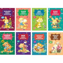 Merkez Kitabevi Kokulu Masallar Seti 8 Kitap (Hindistan + Elma + Ananas + Incir + Karpuz + Kivi + Kayısı + Karadut)