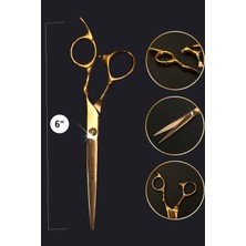 Nagasaki Kuaför Makası  Profesyonel Kullanım- Kuaför Saç Kesim Makası 6" (Inç) 75 No