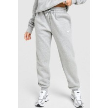 Nike Sportswear Clup Phoenix Fleece Gri Kadın Spor Eşofman Altı