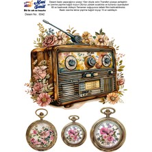 Mavi Sanat Ütü ile Rub On Transfer Kağıdı A4 Model No: 0042