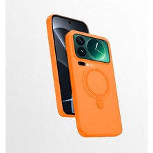 Nanospace Mi 17 Pro Kılıf M-Safe Şarj Özellikli Standlı Samara Kapak