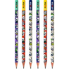 Danacı Kırtasiye Fatih Panda Desenli Kurşun Kalem 6 Adet