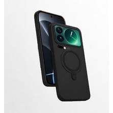 Nanospace Mi 17 Pro Max Kılıf M-Safe Şarj Özellikli Standlı Samara Kapak