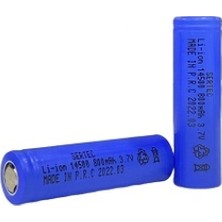 Marsilyan 3.7V Liıon 14500 Aa  800 Mah 1c Şarjlı Pil (72)