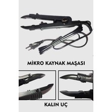 Prodiva Kalın Uçlu Siyah Saç Kaynak Makinesi - 9mm
