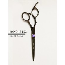 Nagasaki 59 No Sol El Kesim Makası Profesyonel Kuaförler İçin Yüksek Hassasiyetli 6 İnç