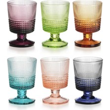 Ivv Speedy 6lı Renklı Kadeh Seti 24 cl