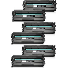 CRG-057 (057 / CRG057) 6 Adet Canon I-Sensys MF455DW (MF-445) Aio Yazıcı Uyumlu 3000 Sayfalık Muadil Toner