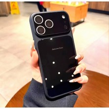 KumOziShop iPhone 17 Promax Uyumlu Ultra Slim Parlak Camlı Darbeye Dayanıklı Kılıf