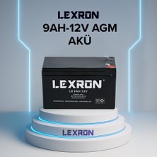 Lexron 9AH-12V Agm Akü