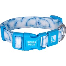 BloominBag Swissplus Urban Paws Sky Marble Recycled Köpek Tasması - 20 mm