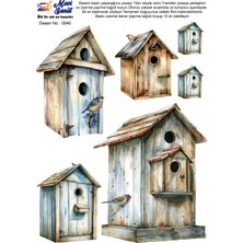 Mavi Sanat Ütü ile Rub On Transfer Kağıdı A4 Model No: 0040