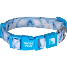 BloominBag Swissplus Urban Paws Sky Marble Recycled Köpek Tasması - 15 mm