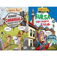 Eğlenceli Bilgi Yayınları Burası Çanakkale Buradan Geçiş Yok ve Bursa Çılgın Gezginin El Kitabı (Metin Özdamarlar)