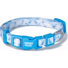 BloominBag Swissplus Urban Paws Sky Marble Recycled Köpek Tasması - 10 mm