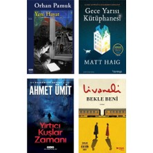 Çok Satan Romanlar 4 Kitap (Yeni Hayat + Gece Yarısı Kütüphanesi + Yırtıcı Kuşlar Zamanı + Bekle Beni)