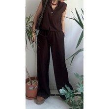 Lasorella Butik Kadın Kahverengi Takım