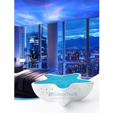 Blue Apple 7 Renk Şarjlı Deniz Yıldızı Projektör / BA-LP01