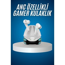 Ny Joy Oyuncu Kulaklığı Mikrofonlu Gürültü Engelleme Gecikme Önleyici Bluetooth Kulaklık