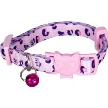 BloominBag Swissplus Urban Paws Pink Leo Recycled Kedi Tasması - 10 mm