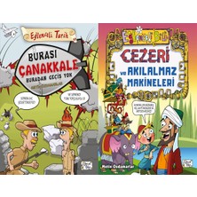 Eğlenceli Bilgi Yayınları Burası Çanakkale Buradan Geçiş Yok ve Cezeri ve Akılalmaz Makineleri (Metin Özdamarlar)