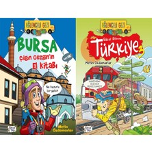 Eğlenceli Bilgi Yayınları Bursa Çılgın Gezginin El Kitabı ve Güzel Ülkem Türkiye 3 (Metin Özdamarlar)