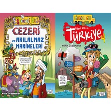 Eğlenceli Bilgi Yayınları Cezeri ve Akılalmaz Makineleri ve Güzel Ülkem Türkiye 4 (Metin Özdamarlar)