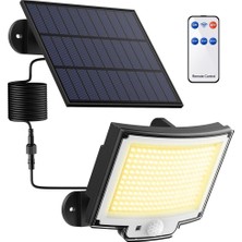 Blue Apple Güneş Enerjili, Hareket Sensörlü, 228 Boncuk LED Aydınlatma / BA-SL33