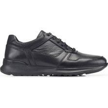 Nevzat Onay Siyah Bağcıklı Erkek Sneaker Ayakkabı