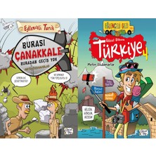 Eğlenceli Bilgi Yayınları Burası Çanakkale Buradan Geçiş Yok ve Güzel Ülkem Türkiye 4 (Metin Özdamarlar)