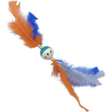 Dumles®tüylü Püsküllükedi Oyuncağıdikkat Çekici Renkli Sevimli Evcil Hayvan Oyuncağı