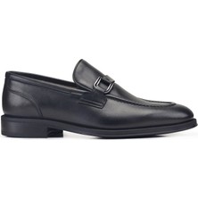 Nevzat Onay Siyah Tokalı Günlük Ayakkabı