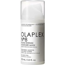 OLAPLEX No:8 Saç Maskesi 100 ml Onarıcı Balm Tüm Saçlar İçin Besleyici ve Yumuşatıcı Etki