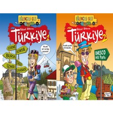 Eğlenceli Bilgi Yayınları Güzel Ülkem Türkiye 1 ve Güzel Ülkem Türkiye 2 (Metin Özdamarlar)