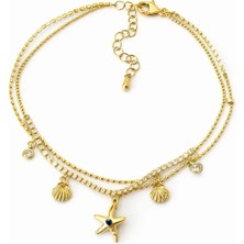 Venüs Design Çelik 2li Deniz Charm Halhal