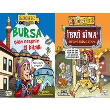 Eğlenceli Bilgi Yayınları Bursa Çılgın Gezginin El Kitabı ve Ibni Sina Hekimlerin Sultanı (Metin Özdamarlar)