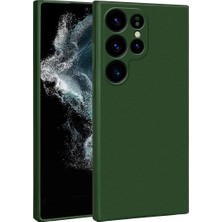 Ummeslem Samsung Galaxy S23 Ultra Kılıf Cep Telefonu Için Uyumlu Kapak Premier Silikon Kapak