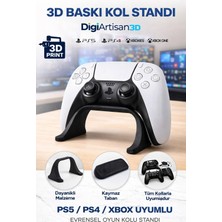 DIGIARTISAN3D Playstation 5 Kol Tutucu Stand - Ergonomik ve Şık Tasarım (3d Yazıcı Üretimi)