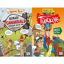 Eğlenceli Bilgi Yayınları Burası Çanakkale Buradan Geçiş Yok ve Güzel Ülkem Türkiye 2 (Metin Özdamarlar)