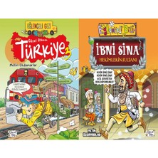 Eğlenceli Bilgi Yayınları Güzel Ülkem Türkiye 3 ve Ibni Sina Hekimlerin Sultanı (Metin Özdamarlar)