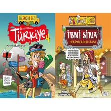 Eğlenceli Bilgi Yayınları Güzel Ülkem Türkiye 4 ve Ibni Sina Hekimlerin Sultanı (Metin Özdamarlar)